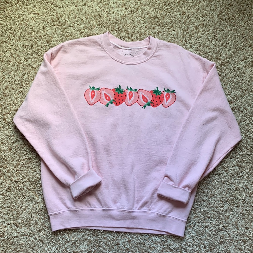 PacSun Strawberry Sweatshirt